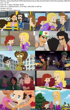 Big Mouth S07E01 Big Mouths Going to High School But Not for Nine More Episodes 1080p NF WEB-DL DDP5 1 Atmos H 264-FLUX