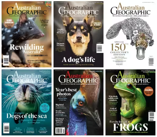 Australian Geographic - 2019 Full Year Issues Collection