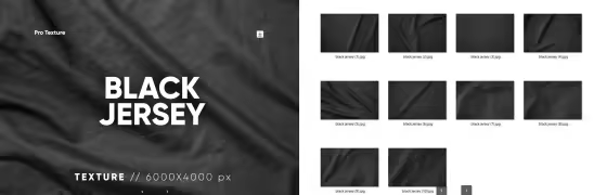EE - 20 Black Jersey Textures HQ 472J3RE