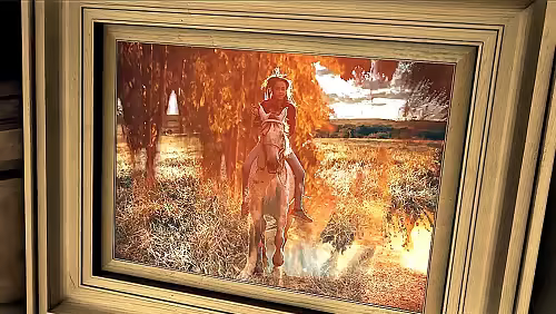 MA Forgotten Art Frames In An Old Attic 853871 - Project for After Effects