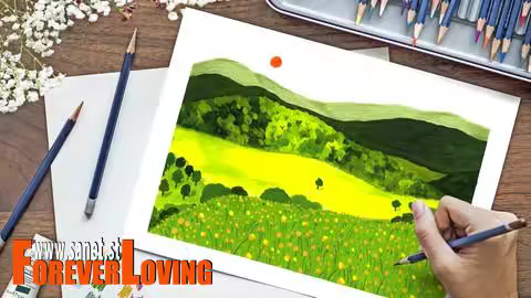 Gouache Landscapes For Beginners: Unlock Your Creative Style