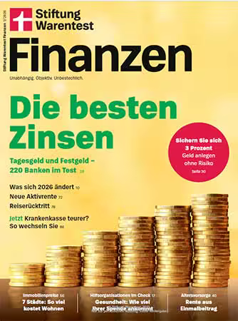 Stiftung Warentest: Finanzen - Nr. 1, 2026