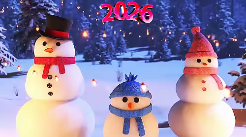 MA Winter Photo Album 1075509 - Project for After Effect