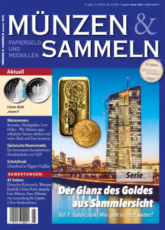 Münzen &amp; Sammeln - Nr.01, Januar 2026