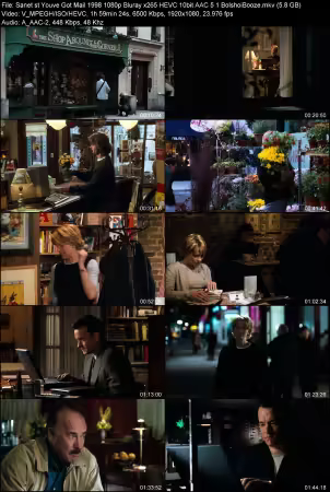 Youve Got Mail 1998 1080p Bluray x265 HEVC 10bit AAC 5.1 BolshoiBooze