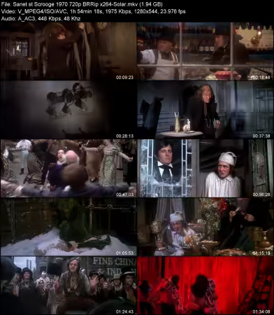 Scrooge 1970 720p BRRip x264-Solar