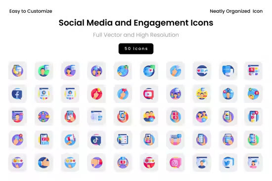 EE - Social Media and Engagement Icons WGYCBWJ