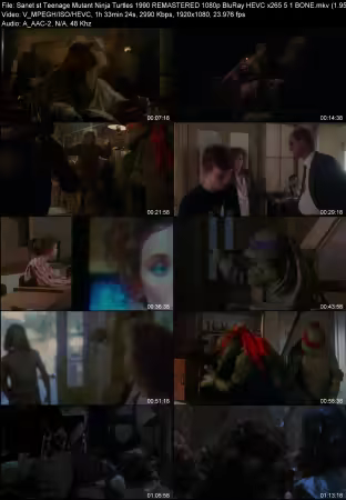 Teenage Mutant Ninja Turtles 1990 REMASTERED 1080p BluRay HEVC x265 5.1 BONE