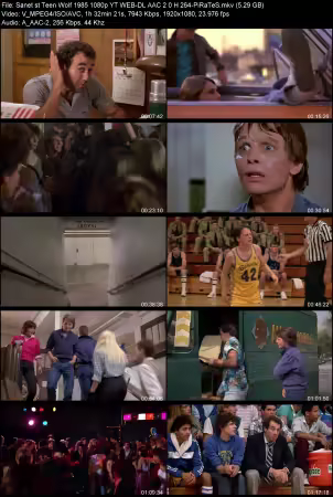 Teen Wolf 1985 1080p YT WEB-DL AAC 2.0 H264-PiRaTeS