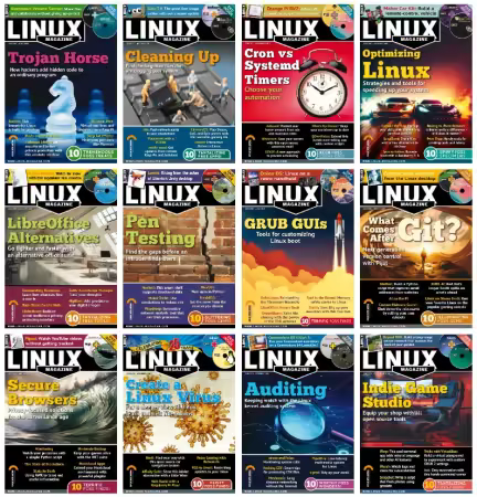 Linux Magazine USA - Full Year 2025 Collection
