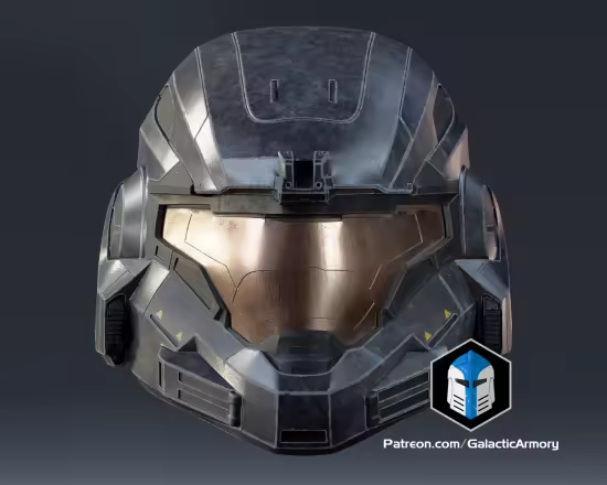 Halo Reach Noble 6 Helmet - 3D Model