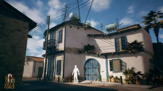 Unreal Engine Marketplace - Villa Forge (Modular House, Modular Building, Modular Villa, Coastal Town, Town) (5.6 – 5.7)