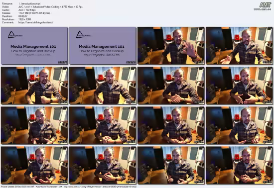 Media Management for Video Creators