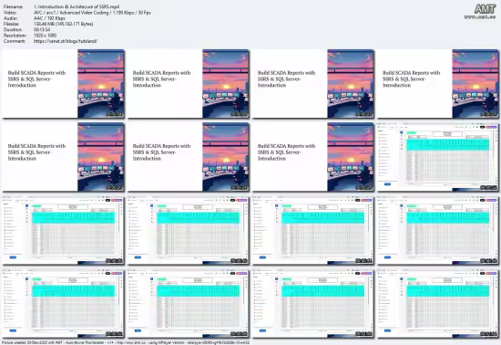 SCADA Reports with SQL Server reporting service(SSRS)