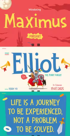 EE - Maximus – Kids Display Font SRFRHE7