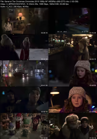 The Christmas Chronicles 2018 1080p NF WEBRip x265-ZiTO