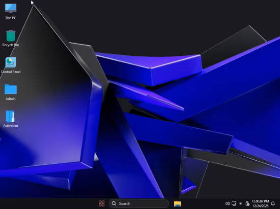 Windows 11 Pro Super Lite 25H2 Build 26200.7462 Porcelain 11