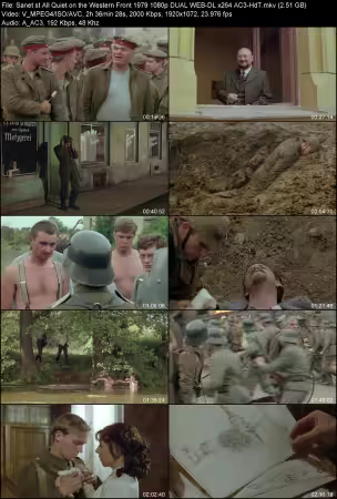 All Quiet on the Western Front 1979 1080p DUAL WEB-DL x264 AC3-HdT