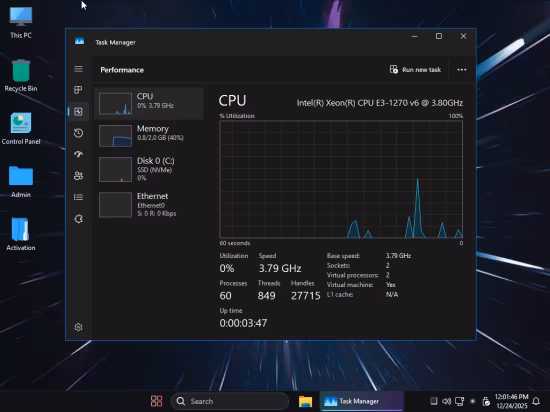 Windows 11 Pro Super Lite 25H2 Build 26200.7462 Porcelain 11