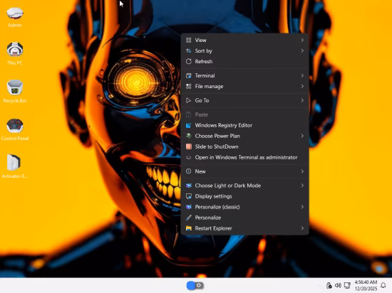 Windows 11 Pro Super Lite 25H2 Build 26200.6725 SenaryOS