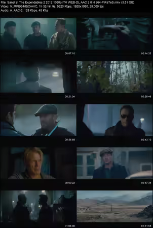The Expendables 2 2012 1080p ITV WEB-DL AAC 2.0 H264-PiRaTeS