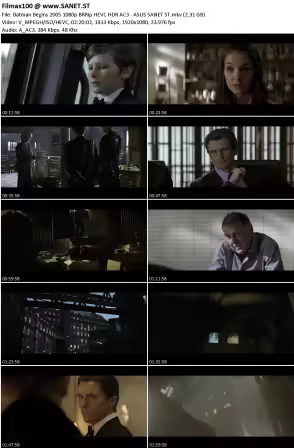 Batman Begins 2005 1080p BRRip HEVC HDR AC3 - ASUS