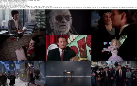 Scrooged 1988 1080p BluRay RM4k Commentary x265-HeVK