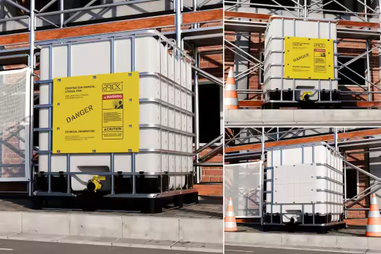 EE - Intermediate Bulk Container Mockup FTY3PSF