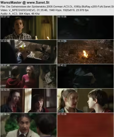 Die Geheimnisse der Spiderwicks 2008 German AC3 DL 1080p BluRay x265-FuN