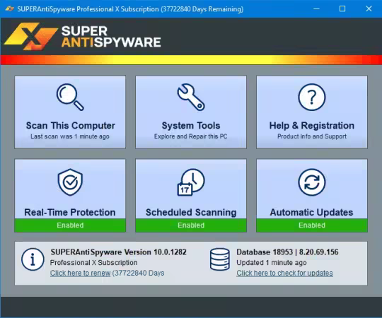 SUPERAntiSpyware Professional X 10.0.1288 Multilingual