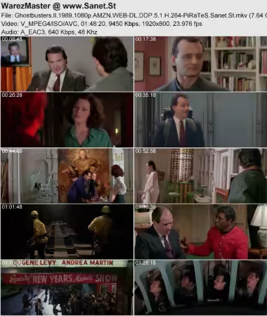 Ghostbusters II 1989 1080p AMZN WEB-DL DDP 5 1 H 264-PiRaTeS