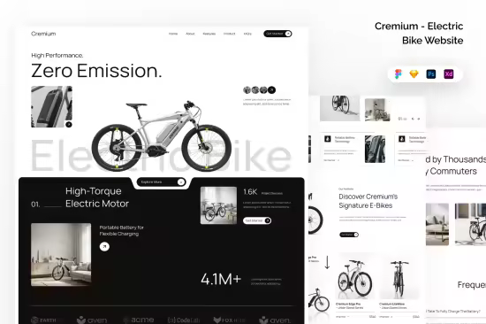 EE - Cremium - Electric Bike Website 7BQBDZG