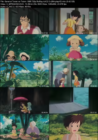 Tonari no Totoro 1988 720p BluRay AAC 2.0 x264-playHD