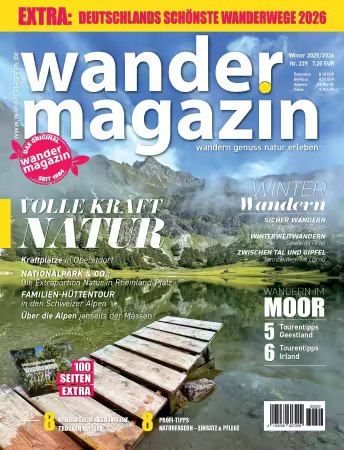 Wandermagazin - Nr.229, Winter 2025/2026