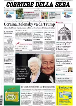 Corriere della Sera - 27 Dicembre 2025