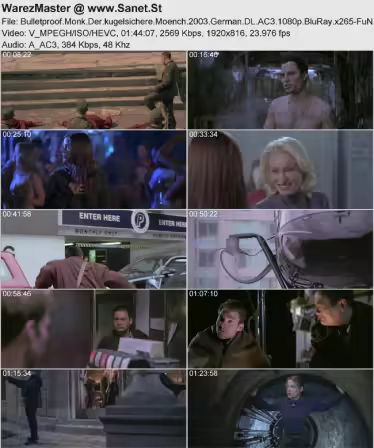 Bulletproof Monk Der kugelsichere Moench 2003 German DL AC3 1080p BluRay x265-FuN