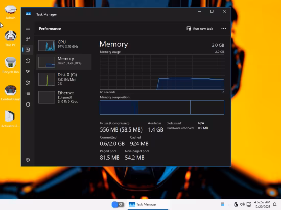Windows 11 Pro Super Lite 25H2 Build 26200.6725 SenaryOS