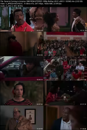 Coming to America 1988 REMASTERED 1080p BluRay HEVC x265 5.1 BONE