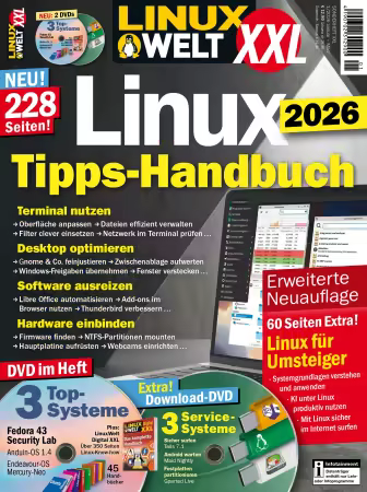 LinuxWelt Sonderheft XXL - Nr.01, Januar/März 2026