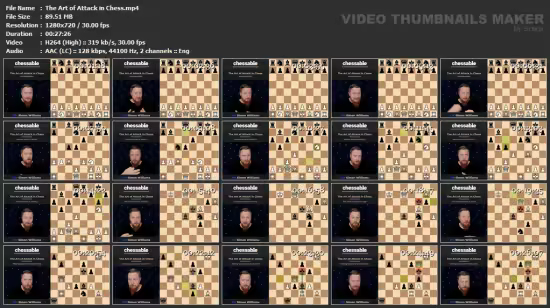 The Art of Attack in Chess
