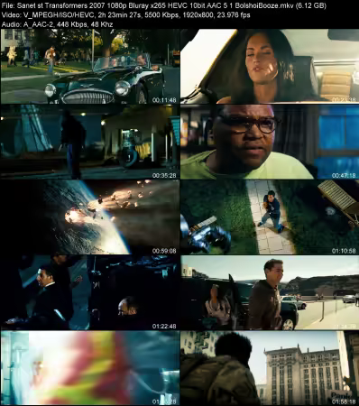 Transformers 2007 1080p Bluray x265 HEVC 10bit AAC 5.1 BolshoiBooze