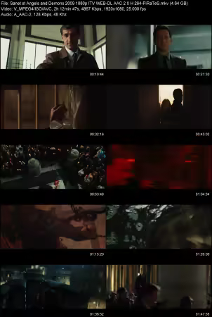 Angels and Demons 2009 1080p ITV WEB-DL AAC 2.0 H264-PiRaTeS