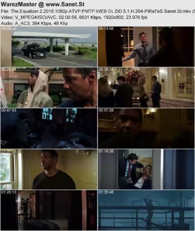 The Equalizer 2 2018 1080p ATVP PMTP WEB-DL DD 5 1 H 264-PiRaTeS