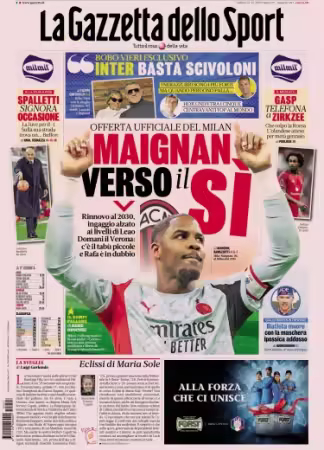 La Gazzetta dello Sport - 27 Dicembre 2025