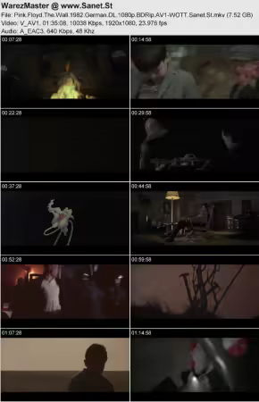 Pink Floyd The Wall 1982 German DL 1080p BDRip AV1-WOTT