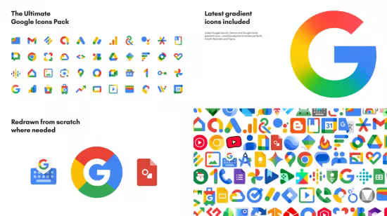 The Ultimate Google Icons Pack[FIG/PNG/SVG]