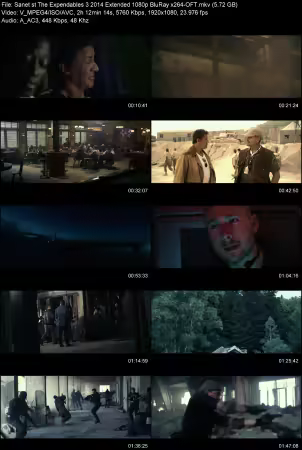 The Expendables 3 2014 Extended 1080p BluRay x264-OFT