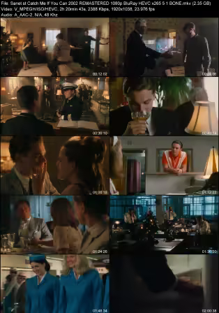 Catch Me If You Can 2002 REMASTERED 1080p BluRay HEVC x265 5.1 BONE