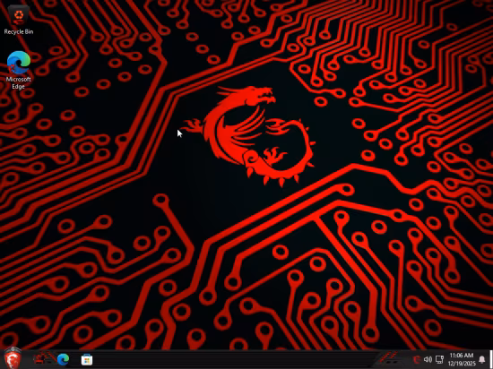 Windows 11 Pro 25H2 Build 26200.7462 MSI Edition