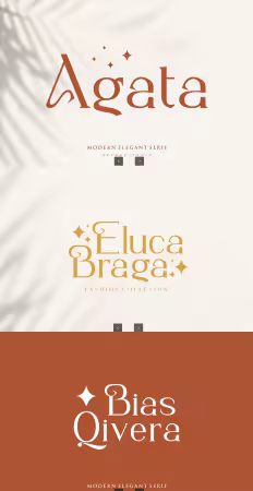 EE - Agata - Modern Elegant Serif 37K472H